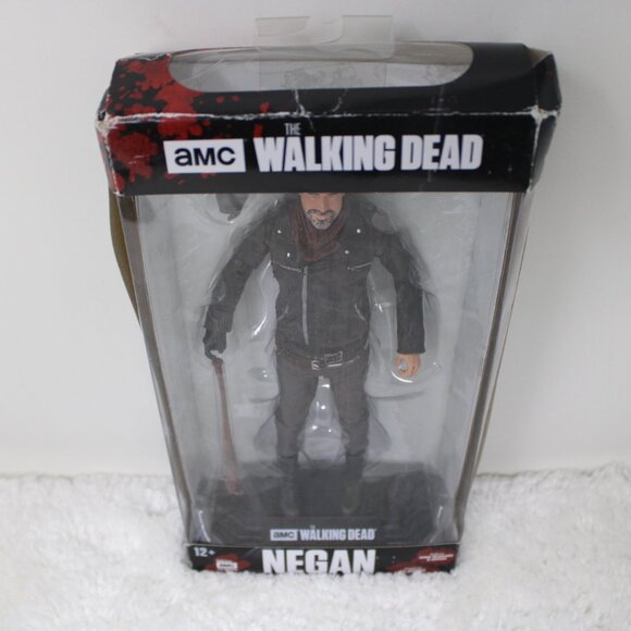 Negan The Walking Dead 7" Action Figure w/ Lucille AMC TV Series NEW Damaged Box - Picture 2 of 10